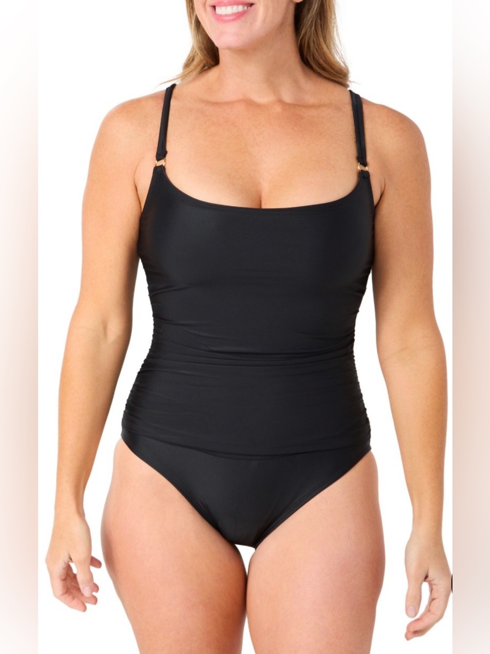 NWT Ellen Tracy Mio One Piece Swimsuit